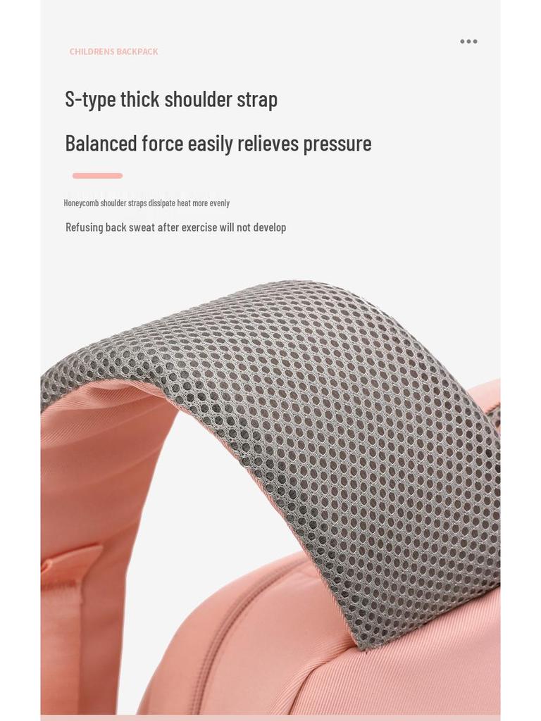 Bestway Waterproof Backpack for Female Junior High and Elementary Students - Large Capacity, Double Shoulder Design