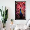 DIY Diamond Painting Flowers Red Peacock Cross Stitch Kit Mosaic Art Diamond Painting Full Circle/Square Diamond Home Decoration