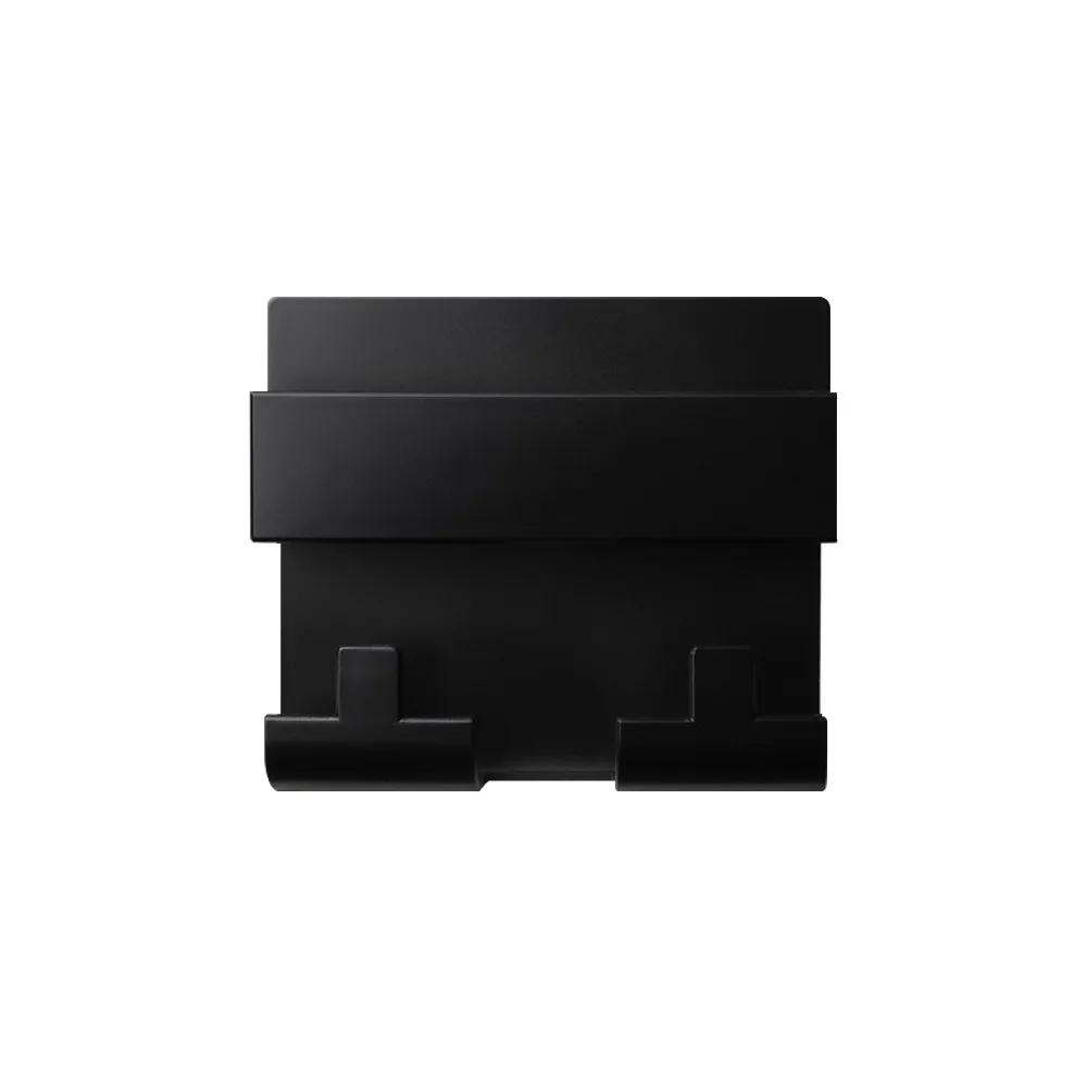 

Настенный органайзер, ящик для хранения, пульт дистанционного управления, настенный держатель для мобильного телефона с крючком, многофункциональный держатель, подставка чёрный