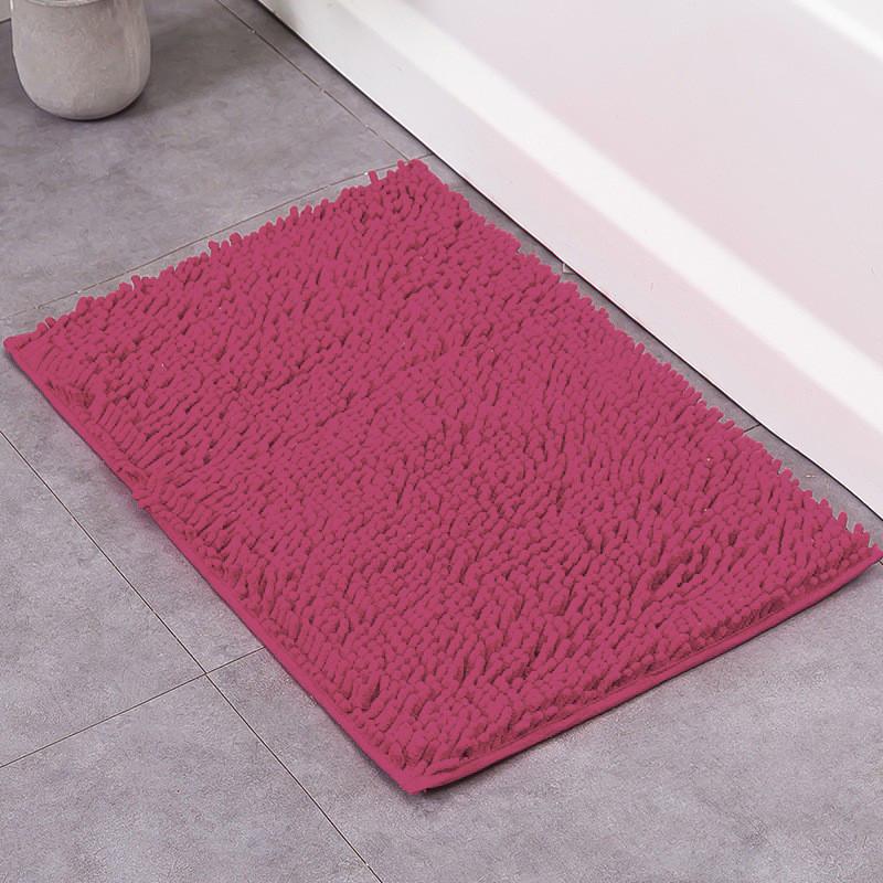 Chenille Rug Bathroom Mat Dogs Doormats Absorbent Non Slip Bath Mats Shower