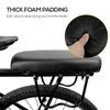 PU Leather Bicycle Back Seat Thickened Bicycle Rear Seat Bicycle Seat Cushion  Long Journeys