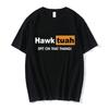 Hawk Tuah Crache sur cette chose T-shirt Imprimé Mème Drôle T-shirt Homme Femme Coton Décontracté Oversize Manches Courtes Streetwear