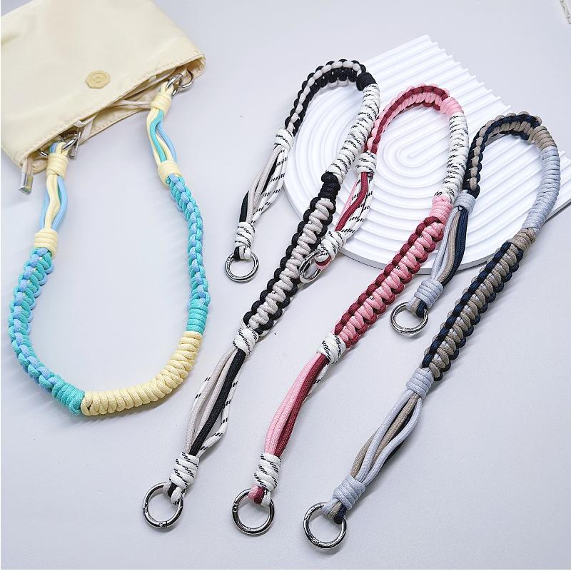 New Rope Woven Hanging Bag Accessories Pure Hand Woven Shoulder Strap Woven Underarm Bag Strap Crossbody Single Shoulder Strap