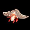 Peluche Carino di Falena Luna Realistico Hyalophora Cecropia Animali di Peluche Falena Cecropia Appassionati di Insetti Regali di Natale per Bambini