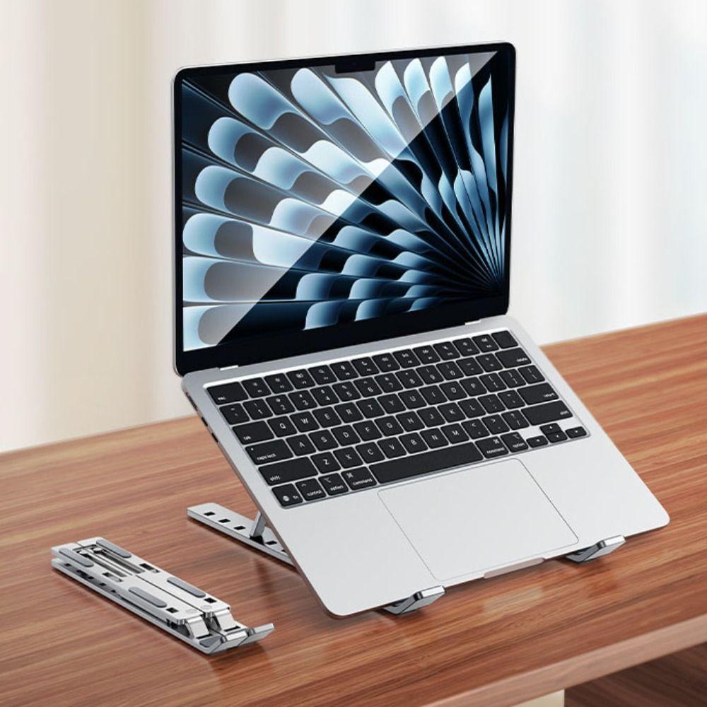 Aluminum Zinc Zinc Alloy Laptop Holder Stand Lifting Notebook Support Base  Laptop Accessories