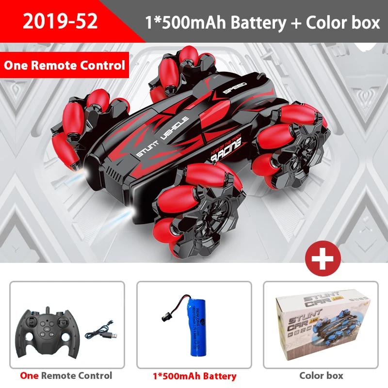 Non-Toxic Remote Control Toys F1 Rc Drift Car With Music Led Lights 2.4G Wrist Watch Gesture Radio Stunt Cars 4Wd Electric Children Toys