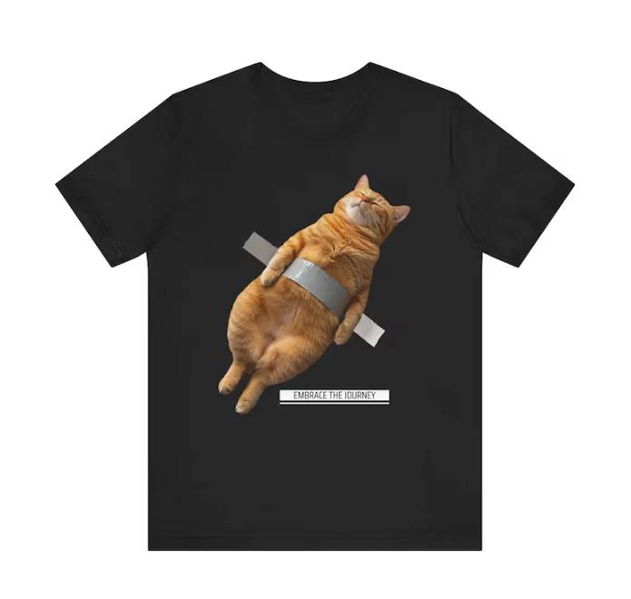 

Duct Tape Orange Cat - Unisex T-Shirt - Cat Lover - Cat Gift 3XL