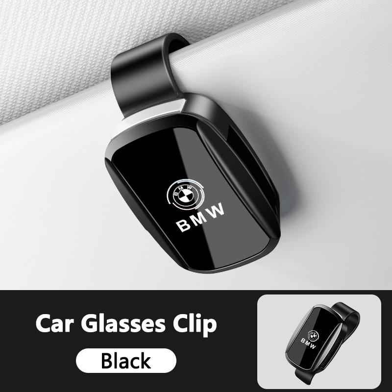 Fashion Car Sun Visor Glasses Clip Sunglasses Storage Holder For BMW M 50th 1 2 3 4 5 7 Series X1 X3 X4 X5 X6 X7 F10 F30 E46 E60 blvc18