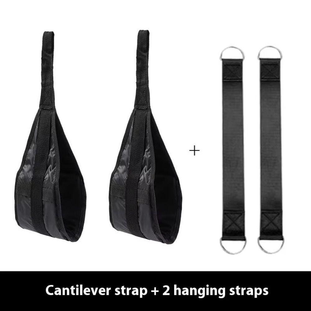 Suspension Fitness AB Sling Straps Rip-Resistant Pull Up Ab Straps  Abdominal Muscle