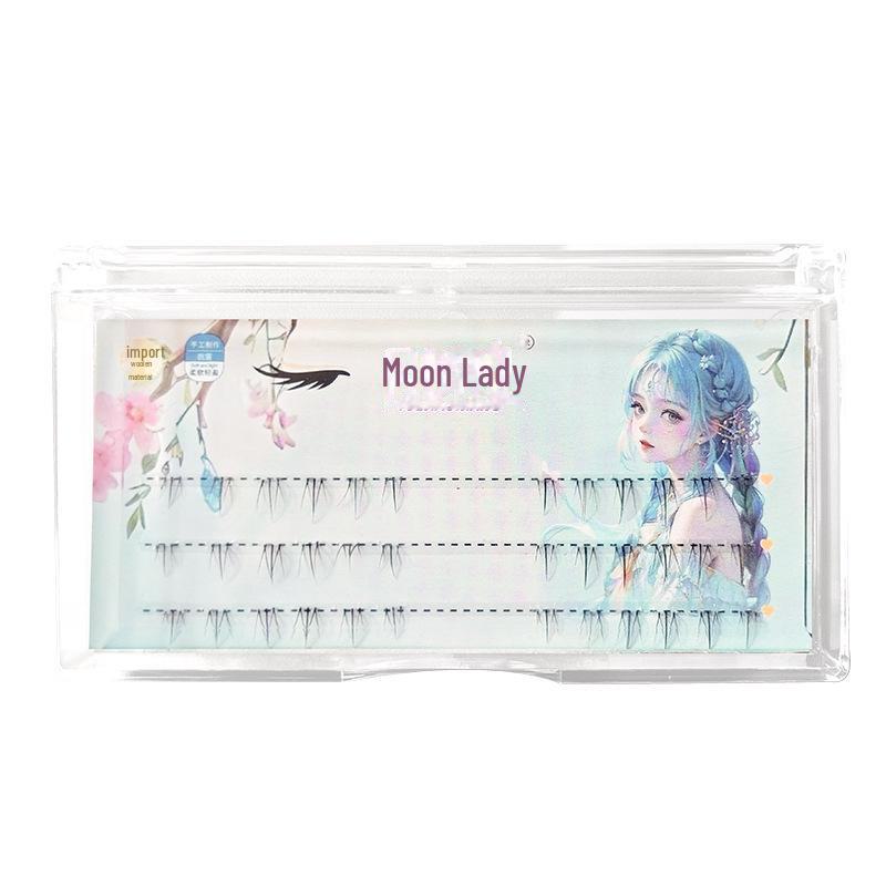 

Moon Lady Little Flame Natural Transparent Stem False Eyelashes