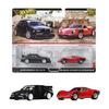 Hot Wheels Premium 2-Pack Nissan GT-R Nismo GT3 & Nissan GT-R (R35) Millennium Jade Diecast Toy Car Set