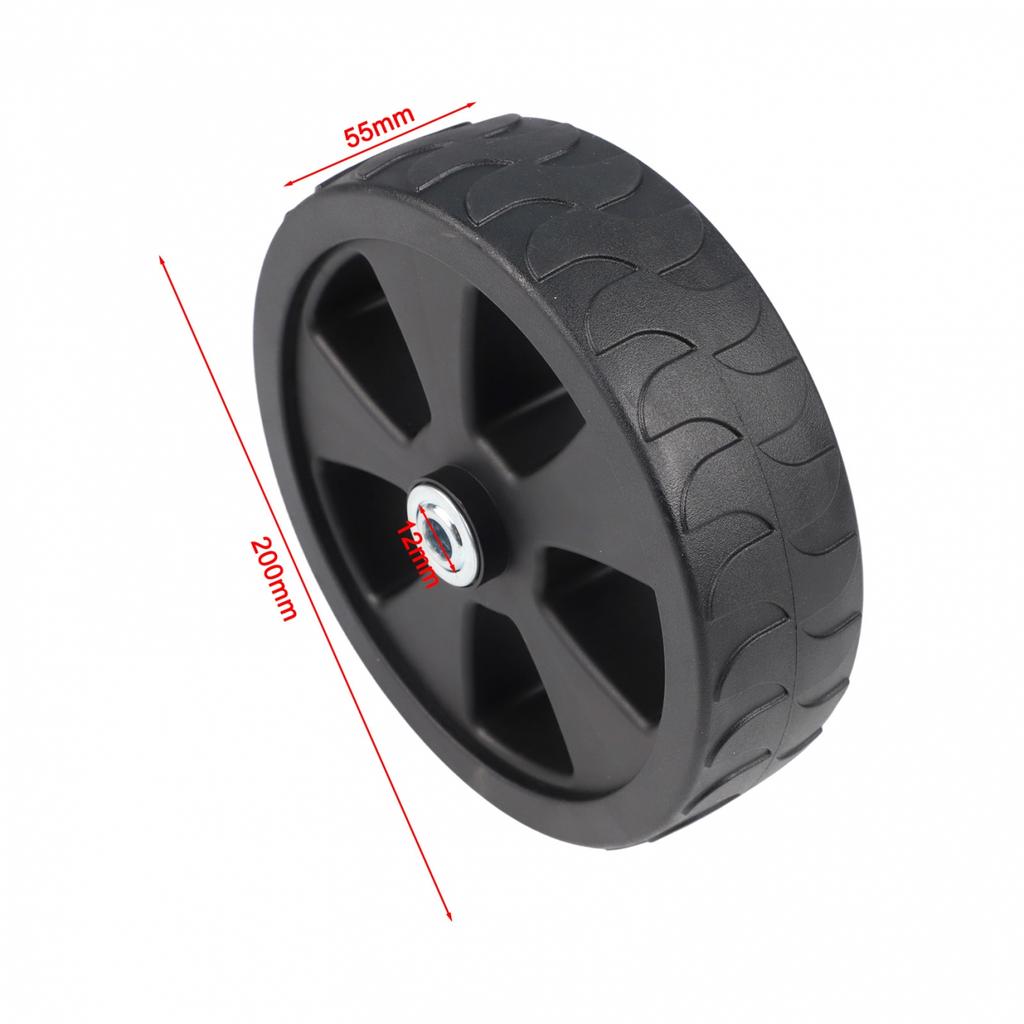 Easy Rolling Design Lawn Mower Accessories Lawn Mower Wheel Excellent Grip