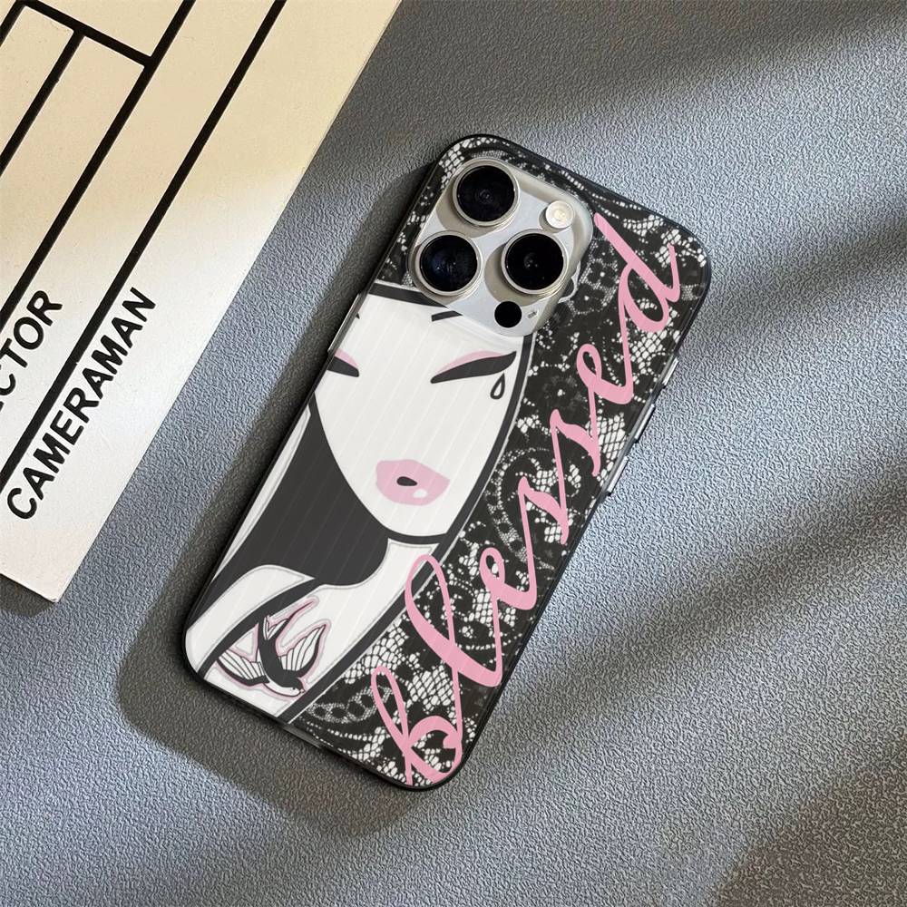 Japan Tokidoki Phone Case For IPhone 17 16 15 14 13 12 11 Corrugated Frosted Soft Cover Anti-Slip