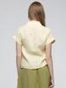 WOMEN' LINEN SHIRT BLOUSE WITH POCKET