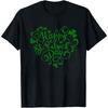 New Happy St Patricks Day Shirt Saint Patricks Day Love Heart TShirt Summer Casual Soft and Comfortable Tee Tops