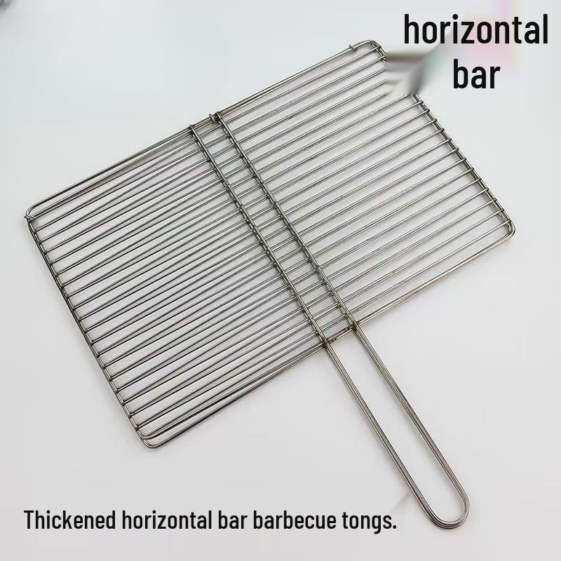 

Outdoor Stainless Steel Fish Grilling Net Clip