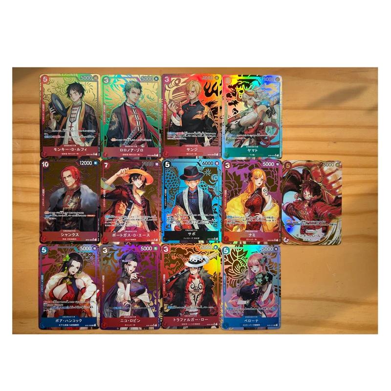 One Piece Diy Monkey Roronoa Zoro D Luffy Self Control Collect Signature Trading Flash Card Anime Cartoon Lovely Gift 63*88mm