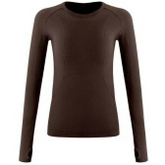 2025 Damen Schnelltrocknender Nahtloser Langarm Slim Fit Yoga Anzug