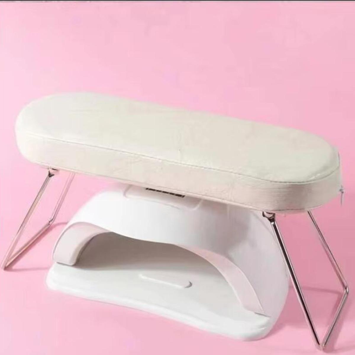 

1 шт. подушка для ногтей, кронштейн для подлокотника, складная профессиональная маникюрная подушка для рук. белый