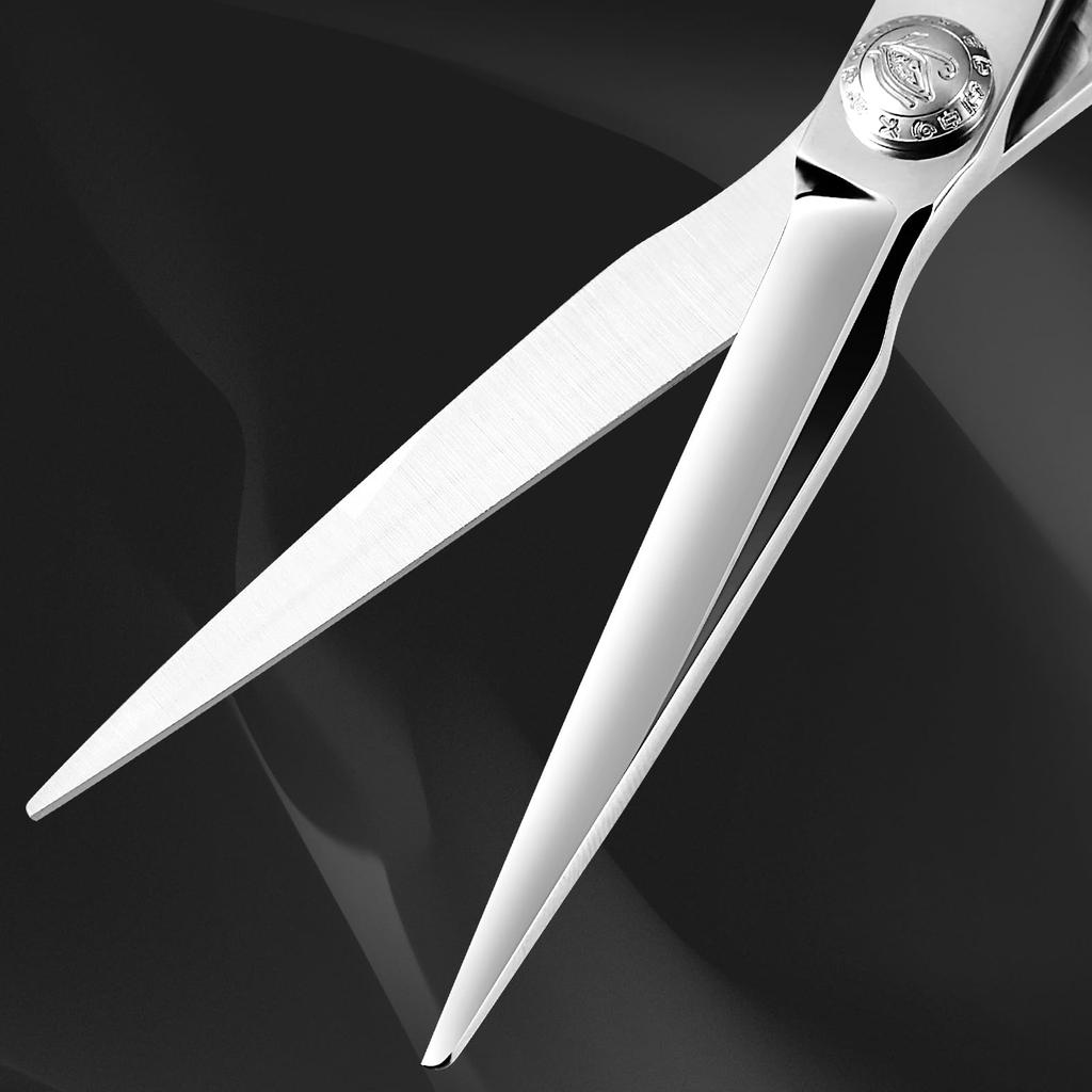 AOLANDUO Professional Hair Cutting Scissors Are 6 Inches and Have Very Sharp 440C Steel Hair Cutting Scissors Are Have Smooth Movements and Fine Come