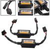 2pcs H7 Headlight LED Canbus Decoder Canceller Error Resistor Anti-Flicker