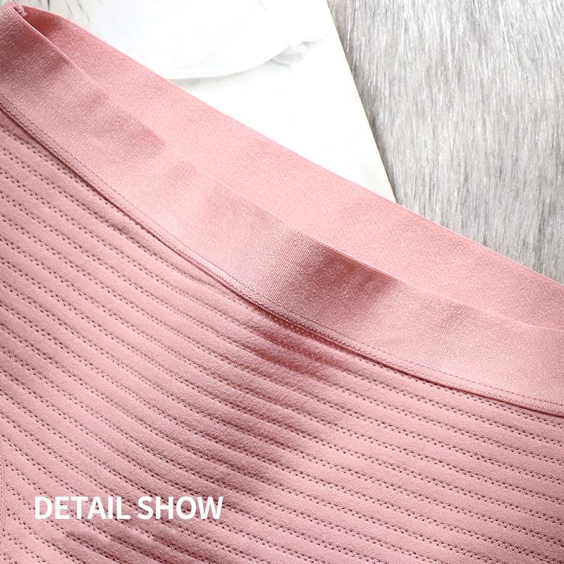 Sexy bavlněný rozkrok Průhledné kalhotky v pase s nízkým vzrůstem Bez stopy Velká velikost Pohodlné Prodyšné spodní prádlo 3ks/šarže DULASI