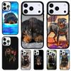 Süße Rottweiler Hund Handyhülle für iPhone 17 Air 16 15 11 12 14 13 Pro Max Stoßfeste Hülle