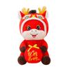 2026 Red Lucky Plush Stuffed Animal Traditional Auspicious Horse Plush Doll  Kid Gift