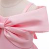 Pink Summer Princess Suspender Dress for Girls - Western Style