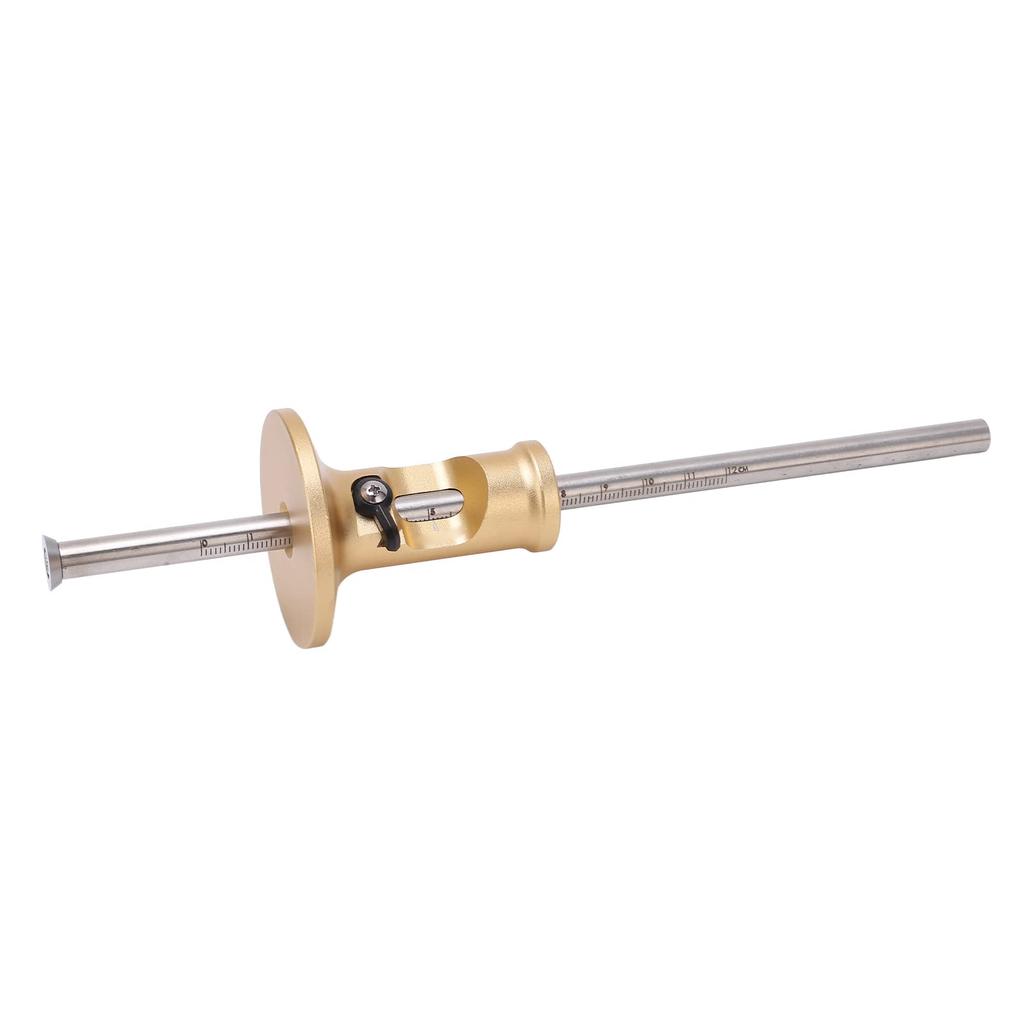 Marking Gauge Wheel Marking Gauge Set of 2 Arrow-Shaped Marking Tool Woodworking Tool for Aluminum Alloy, Stainless Steel, and Brass