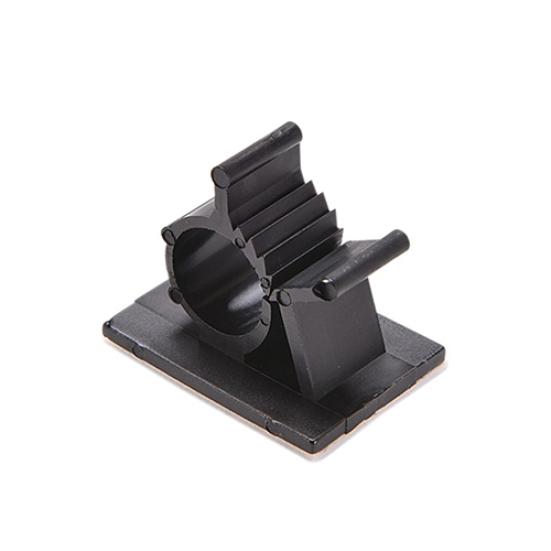 10Pcs Adhesive Backed Nylon Adjustable Cable Clips 16mm Wire Clamps Organizers