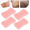 4pcs Callus Exfoliate Stone Feet Care Pumice Stone Feet Hard Skin Remove Pedicure ScrubberPink