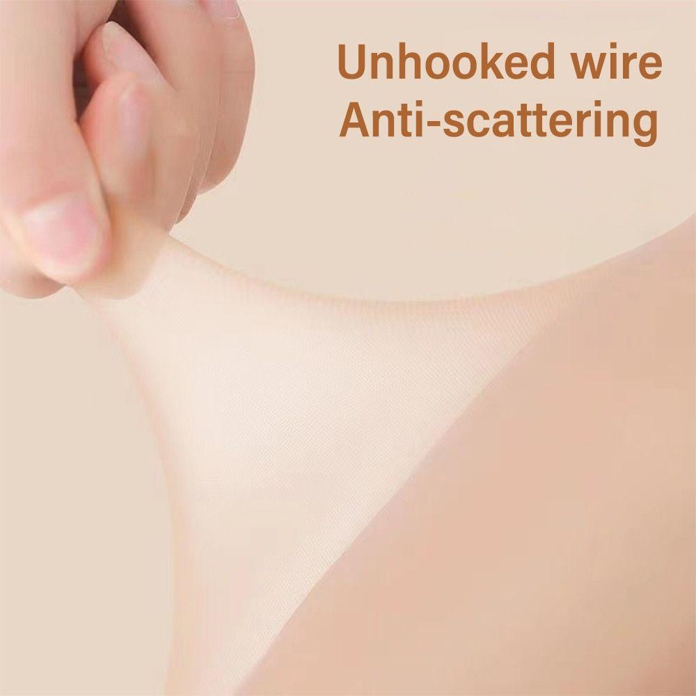 2 Pairs Glossy Thigh Knee Socks Solid Color Long Socks Sexy Silk Socks  Women