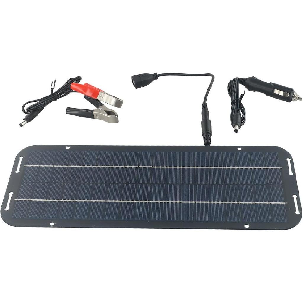 Solar Charging Panel, 60W 12V Portable Solar Panel Solar Panel Battery Charger For Caravan Car Van Boat