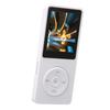 MP3 Player with AUX Port, Easy To Use MP3/MP4 Player with FM Radio, Recording, Games, E-Book, Movies, Music, and More (White)