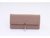 Korean Style Women's Leather Clutch – Zipper Buckle Wallet with Large Capacity
