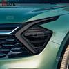 Für Kia Sportage NQ5 - Autozubehör Scheinwerfer Schutz Auto Folie Schutz Transparent Schwarz TPU Reparatur Aufkleber