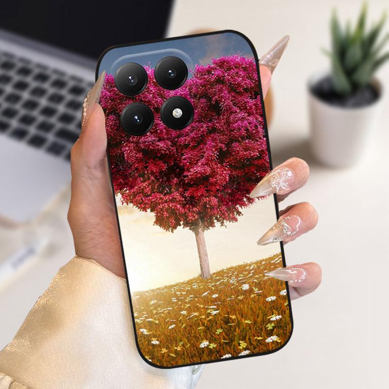 Pro Xiaomi 15T Pouzdro Stylová Malba Nárazuvzdorný Zadní Kryt Pro Xiaomi 15 T Kryt Telefonu Měkký TPU Silikonový Ochranný Kryt Proti Pádu