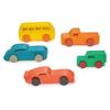 MENTARI — Colorful Wooden Toy Cars, Sustainable Educational Game for Children