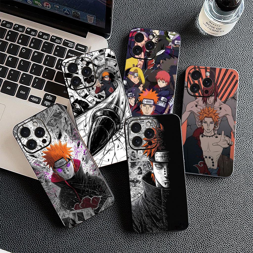 Pain Itachi Uchiha Narutos Akatsuki Phone Case for Xiaomi Redmi 15 15C A3 A4 A5 9A 9C NFC Note 9 8 9T 8T Pro Protective Cover