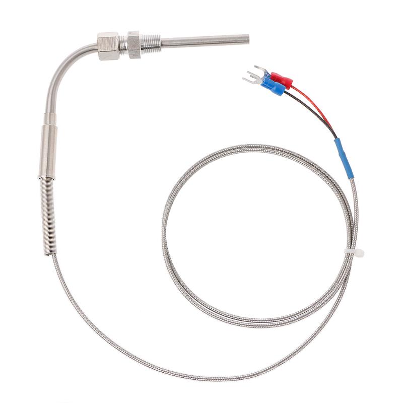 

OOTDTY EGT Temperature Sensors Thermocouple K Type For Motor Exhaust Gas Temp Probe 1m