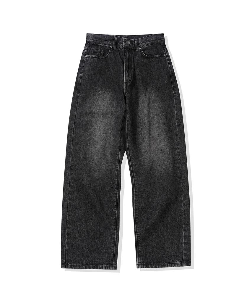 CGP Straight Denim Pants - Washed Black