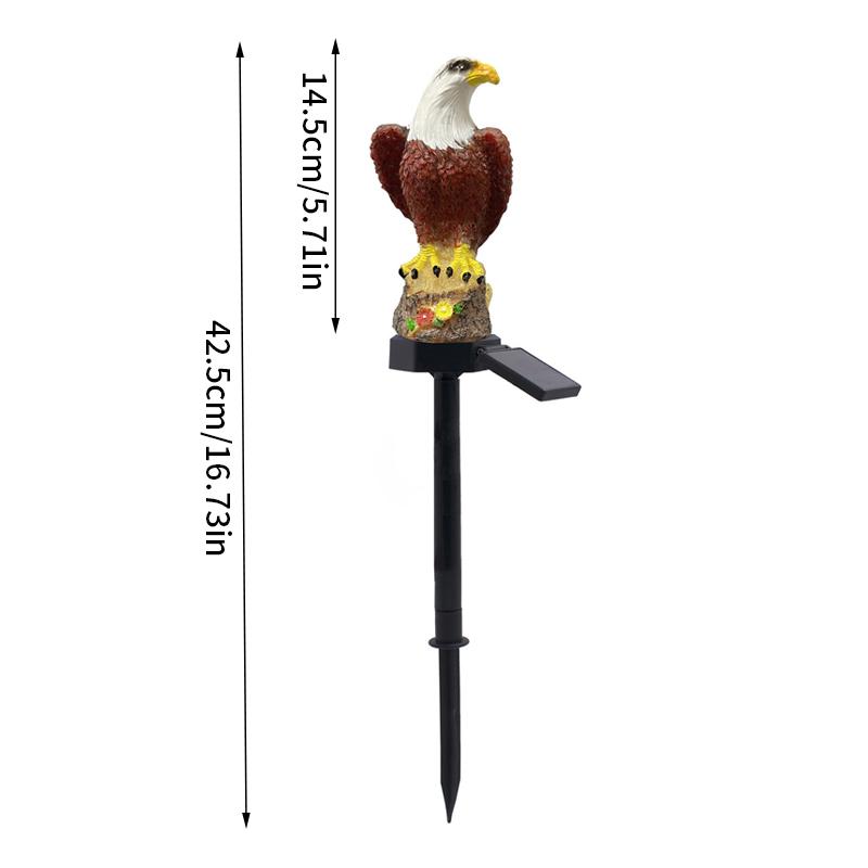 Solar Powered Eagle Lawn Light: Stunning Outdoor LED Garden Decorations Garden Decorative Lights