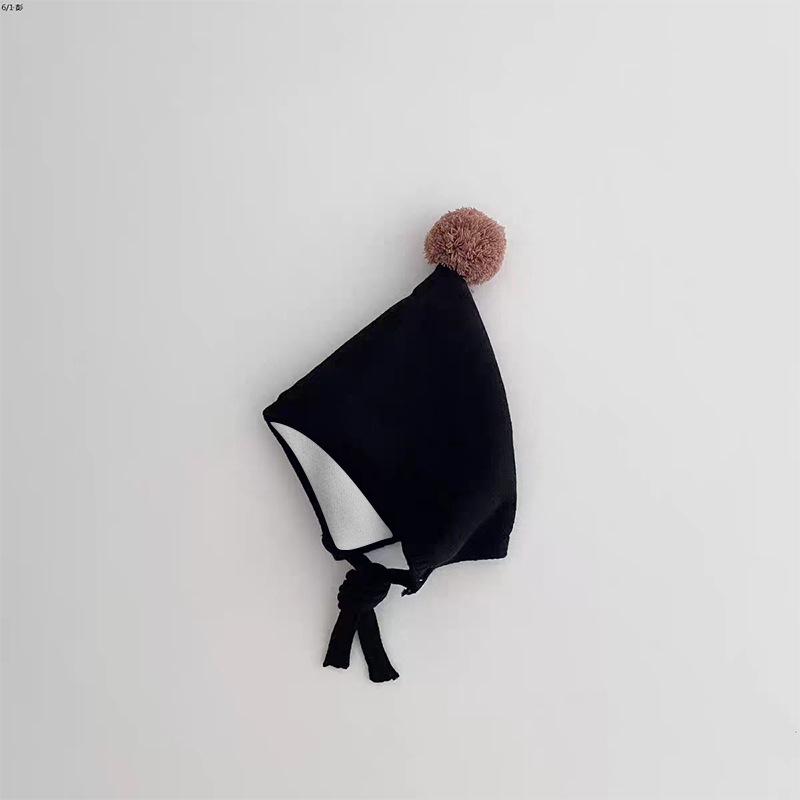 

Baby Pom-Pom Knit Hat with Ear Protection - Cute Korean Autumn/Winter Style