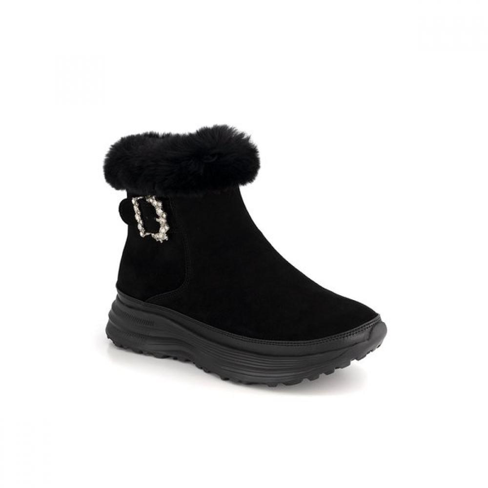 Tandy Women S Fur bootS Black G25436 225