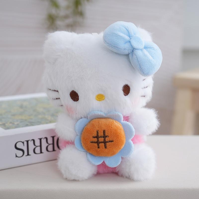 Pendants Cute Plush With Sunflower And Bow Decorations For Kids Gift