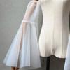 Sunscreen Detachable Sleeves Tulle Material Sheer Bridal Gloves  Wedding Party