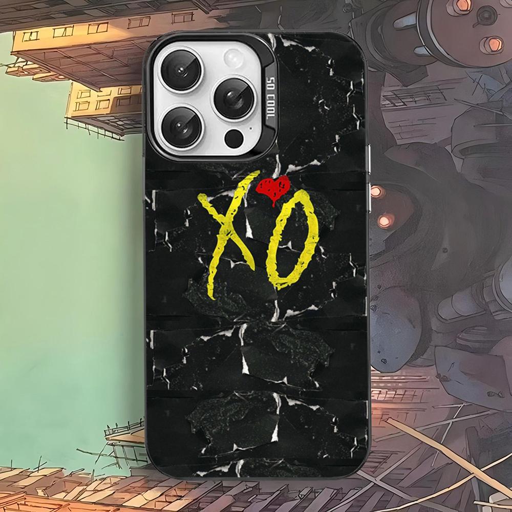 The Weeknd Xo (6) Phone Case For iPhone 16 15 14 13 12 11 Pro Max X XR XSMAX 8 7 Plus Matte Shockproof Back Cover