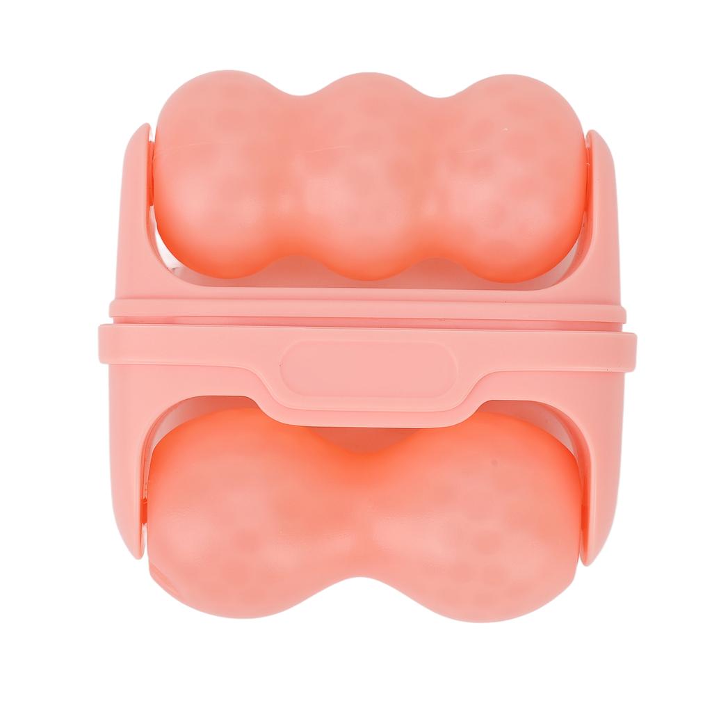 Facial Ice Roller Fatigue Relief Prevent Wrinkles Pore Reduction Eye Massage Double Head Pink Face Roller