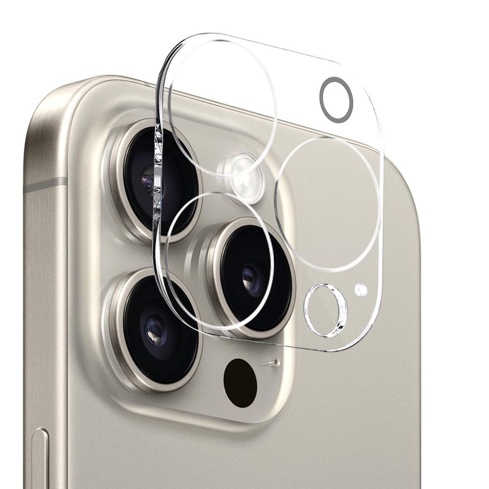 NORTHJO 3 In 1 Shockproof Cover for iPhone 15 Pro Case with HD Tempered Glass Screen Protector/Camera Lens Film